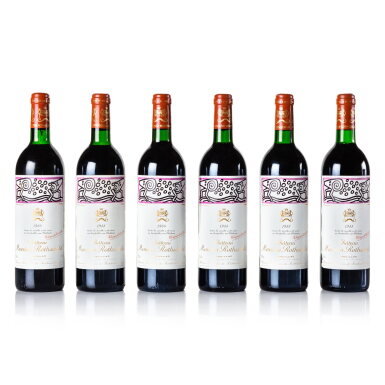 View full screen - View 1 of Lot 401. Château Mouton Rothschild 1988 (11 BT).