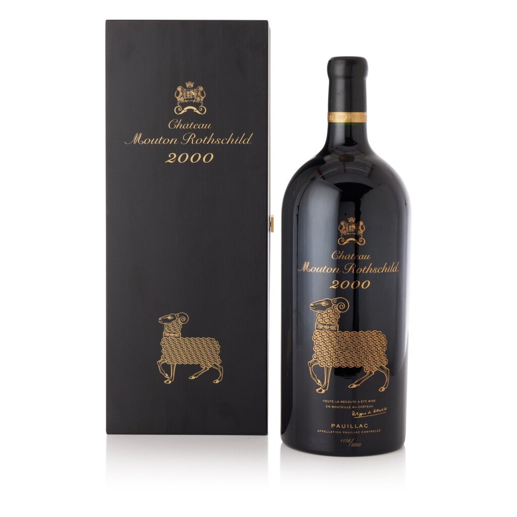 View full screen - View 1 of Lot 7137. Château Mouton Rothschild 2000 (1 JM50).