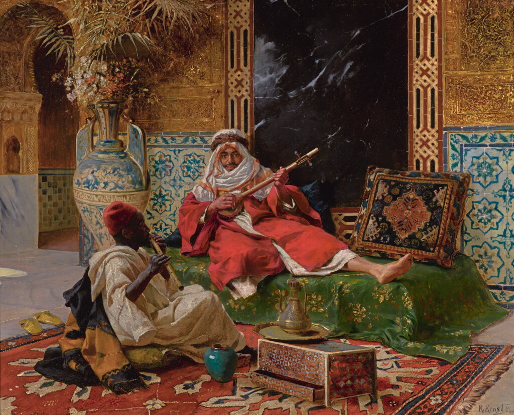 View full screen - View 1 of Lot 24. RUDOLF ERNST | THE MUSICIANS.