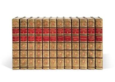 View full screen - View 1 of Lot 95. Austen, Jane | A handsome set of the author's novels.