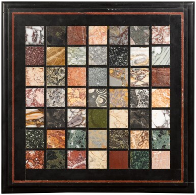 View full screen - View 1 of Lot 55. An Italian specimen marble top, 19th century.