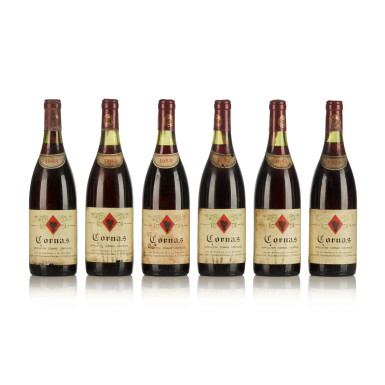 View full screen - View 1 of Lot 112. Cornas 1983 Auguste Clape (12 BT).