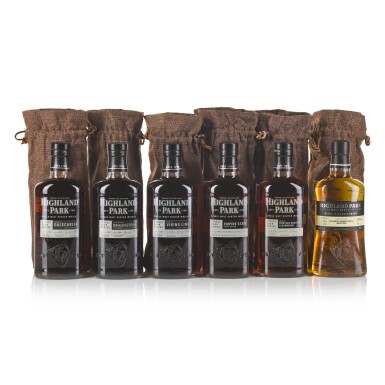 View full screen - View 1 of Lot 204. Highland Park Single Cask Series Selection NV (6 BT 70cl).