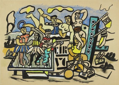 View full screen - View 1 of Lot 49. FERNAND LÉGER | LA GRANDE PARADE.