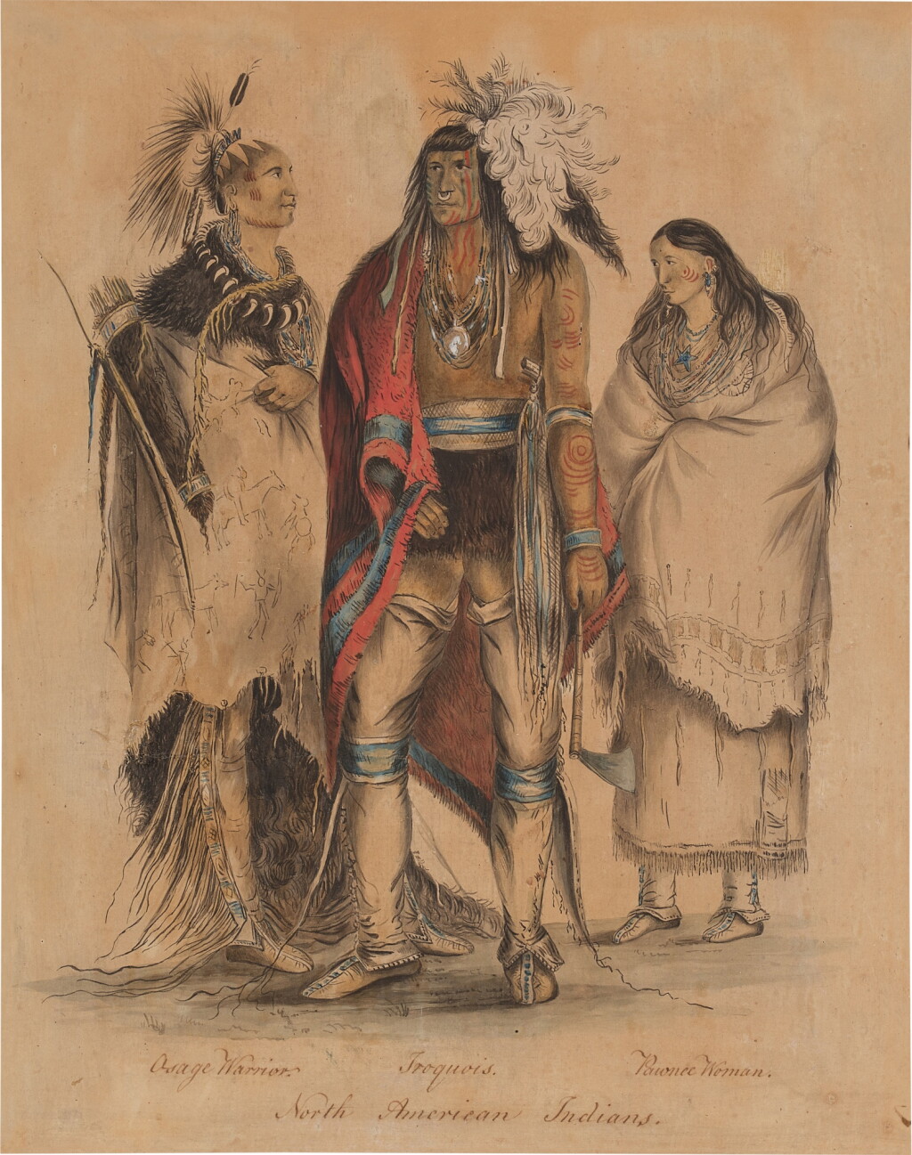 View full screen - View 1 of Lot 16. North American Indians.
