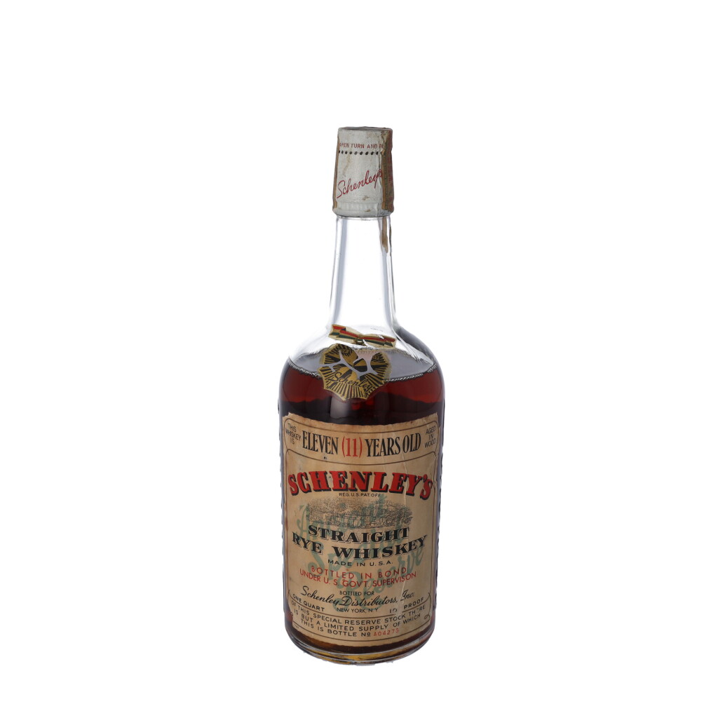 View full screen - View 1 of Lot 230. Schenley's Ancient 11 Year Old Special Reserve NV (1 QUART).