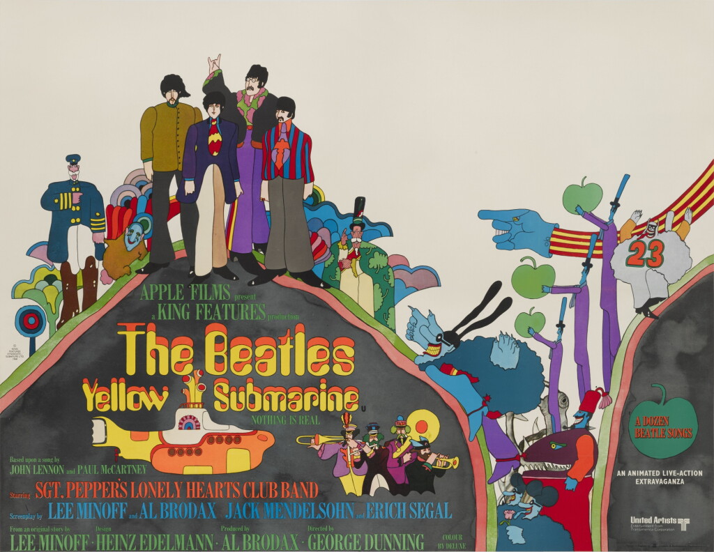 View full screen - View 1 of Lot 174. Yellow Submarine (1968), poster, British.