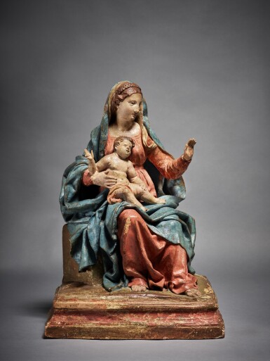 View full screen - View 1 of Lot 102. Madonna and Child.
