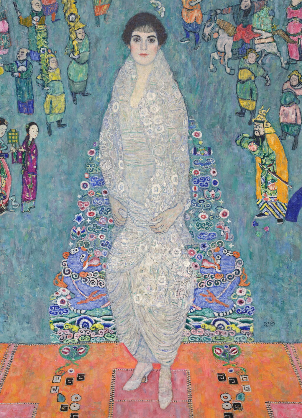 View full screen - View 1 of Lot 8. Bildnis Elisabeth Lederer (Portrait of Elisabeth Lederer).