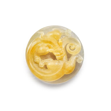 View full screen - View 1 of Lot 266. Jadeite Seal | 天然翡翠印章.