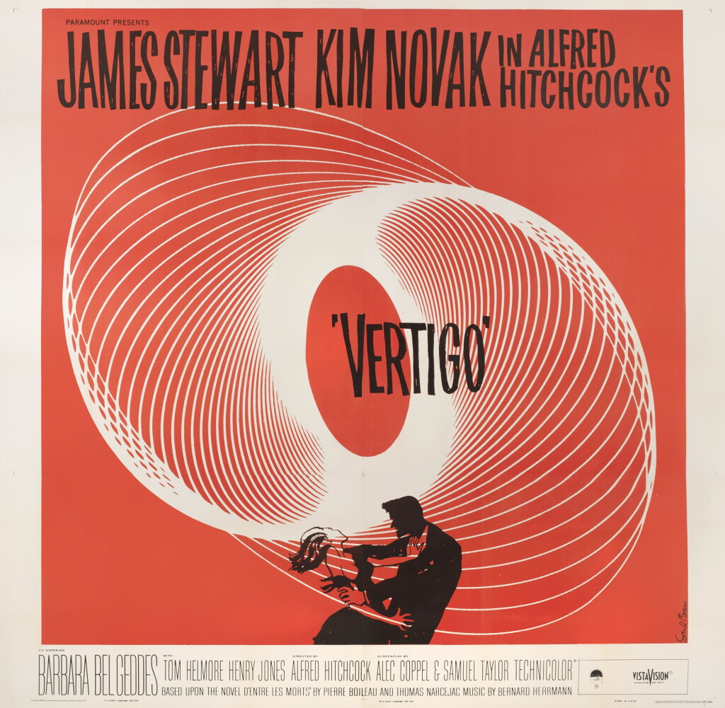 View full screen - View 1 of Lot 103. Vertigo (1958), poster, US.
