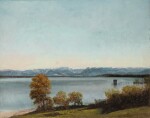 GUSTAVE COURBET | Le Lac de Starnberg, en Bavière