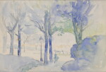 Vue du Bois de Boulogne