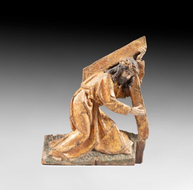 View full screen - View 1 of Lot 36. Christ carrying the cross | Le Christ portant la croix.