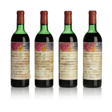 View full screen - View 1 of Lot 32. Château Mouton Rothschild 1970 (12 BT).