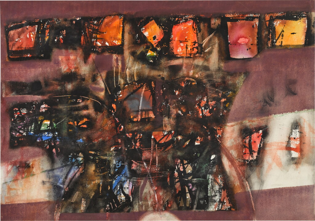View full screen - View 1 of Lot 71. Pow Wow - Red Interior.