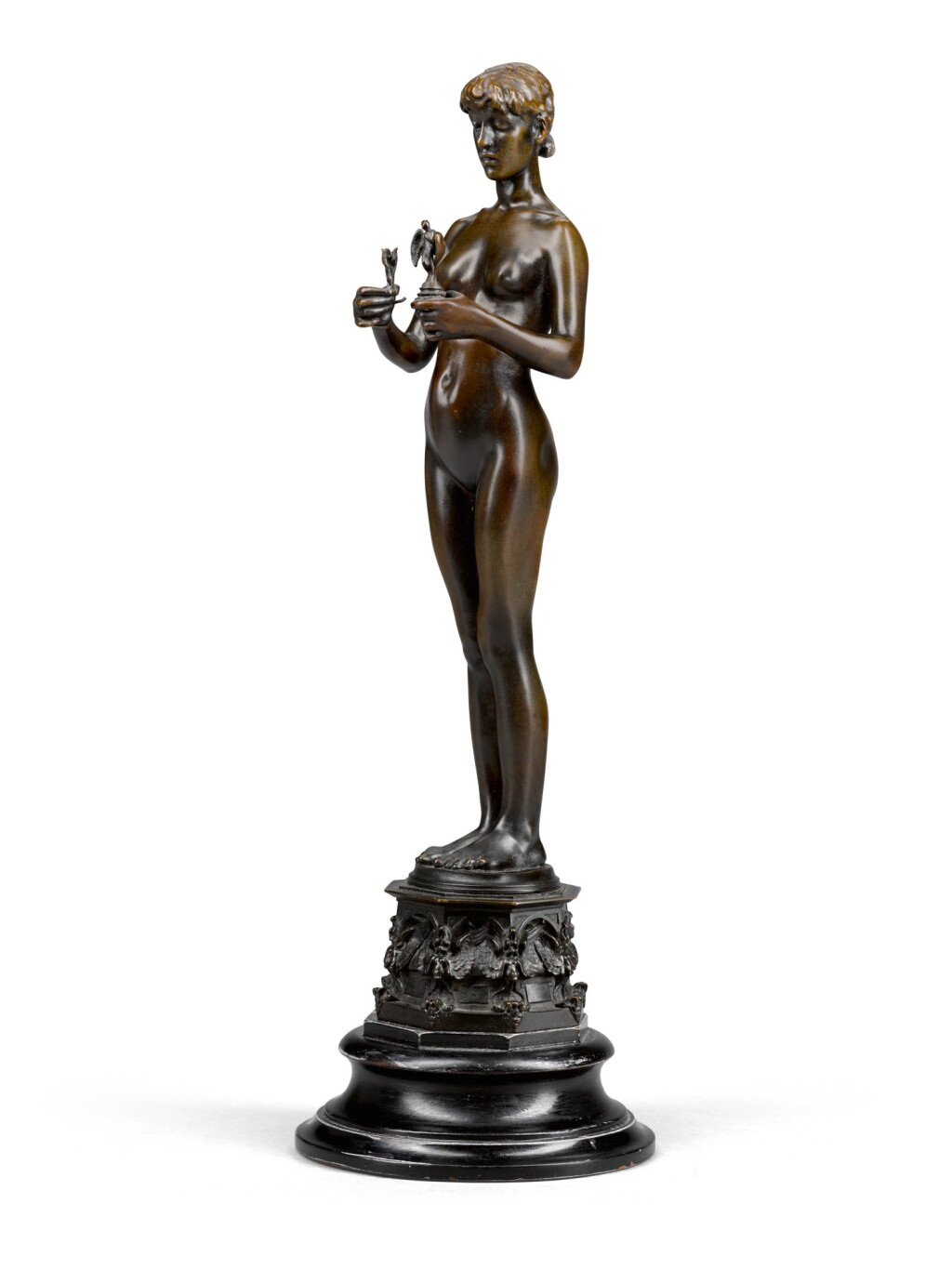 View full screen - View 1 of Lot 57. SIR ALFRED GILBERT R.A. | OFFERING TO HYMEN.