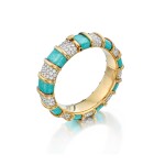 Enamel and Diamond Bracelet