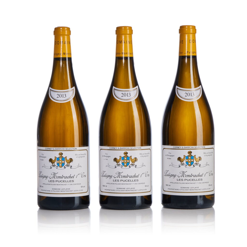 View full screen - View 1 of Lot 235. Puligny Montrachet, Les Pucelles 2013 Domaine Leflaive (6 MAG).