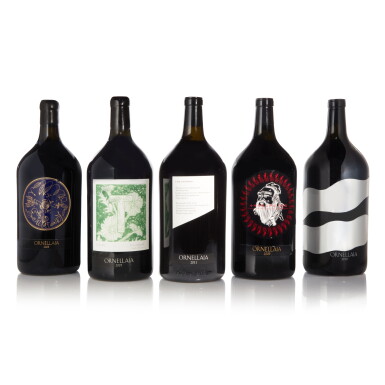 View full screen - View 1 of Lot 314. Ornellaia Vendemmia d'Artista 2006 "L'Esuberanza" by Luigi Ontani (1 DM) .