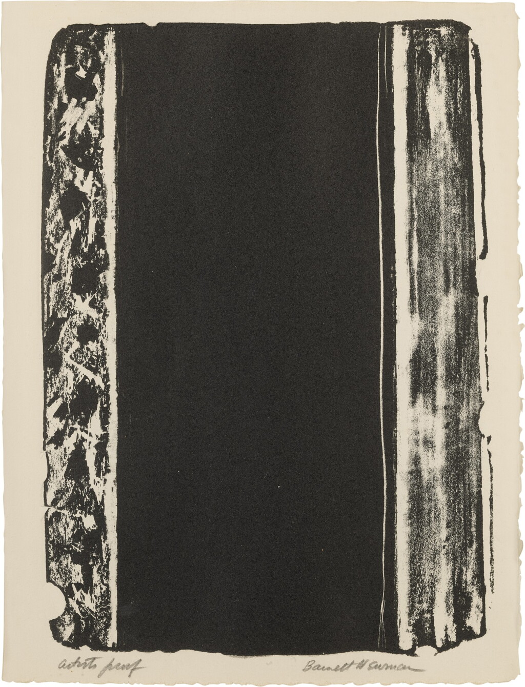 View full screen - View 1 of Lot 130. Untitled (Barnett Newman Foundation 202).