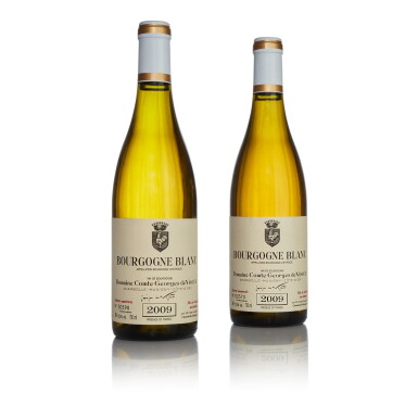 View full screen - View 1 of Lot 226. Bourgogne Blanc 2009 Comte Georges de Vogüé (2 BT).
