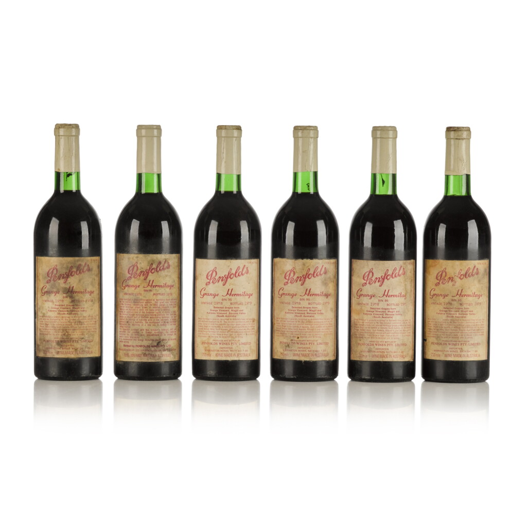 View full screen - View 1 of Lot 615. Penfolds Grange 1978 (12 BT).