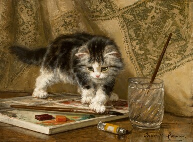 View full screen - View 1 of Lot 92. HENRIETTE RONNER-KNIP | THE YOUNG ARTIST.