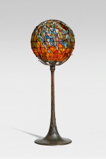 A Rare "Flame" Table Lamp