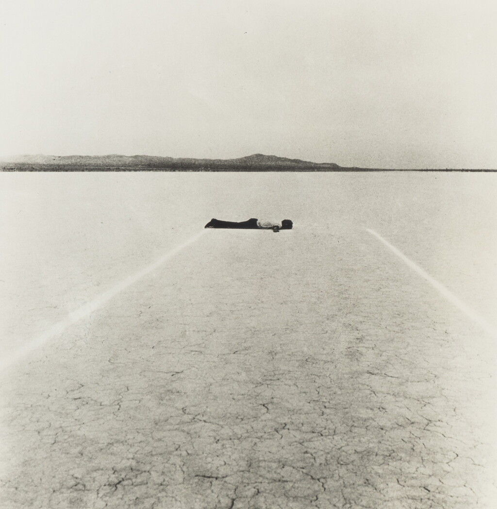 View full screen - View 1 of Lot 13. Two Parallel Lines, 12 Ft apart in chalk, Nevada.