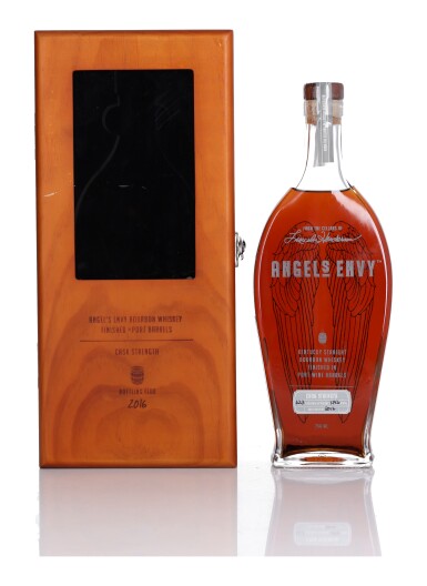View full screen - View 1 of Lot 218. Angel's Envy Cask Strength Port Barrels 2016 Release 124.6 Proof NV (1 Bottle 75cl).