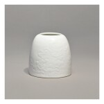 A WHITE-GLAZED CARVED 'BEEHIVE' WATERPOT, KANGXI MARK AND PERIOD