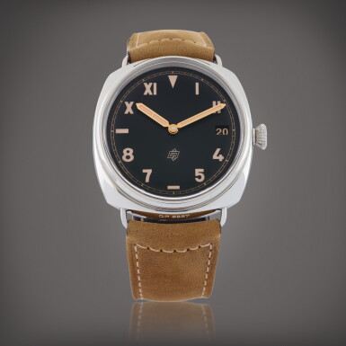 View full screen - View 1 of Lot 115. Radiomir 'California 3 Days', Reference PAM00424, OP6837 | A stainless steel wristwatch with date | Circa 2014.