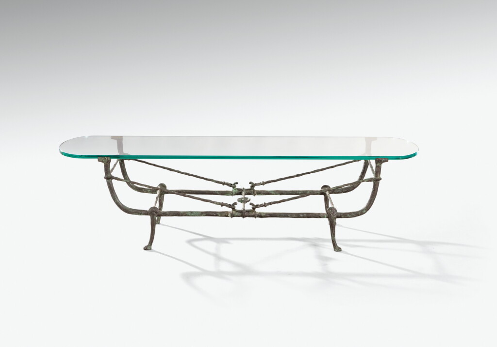 View full screen - View 1 of Lot 161. Berceau low table, second version.