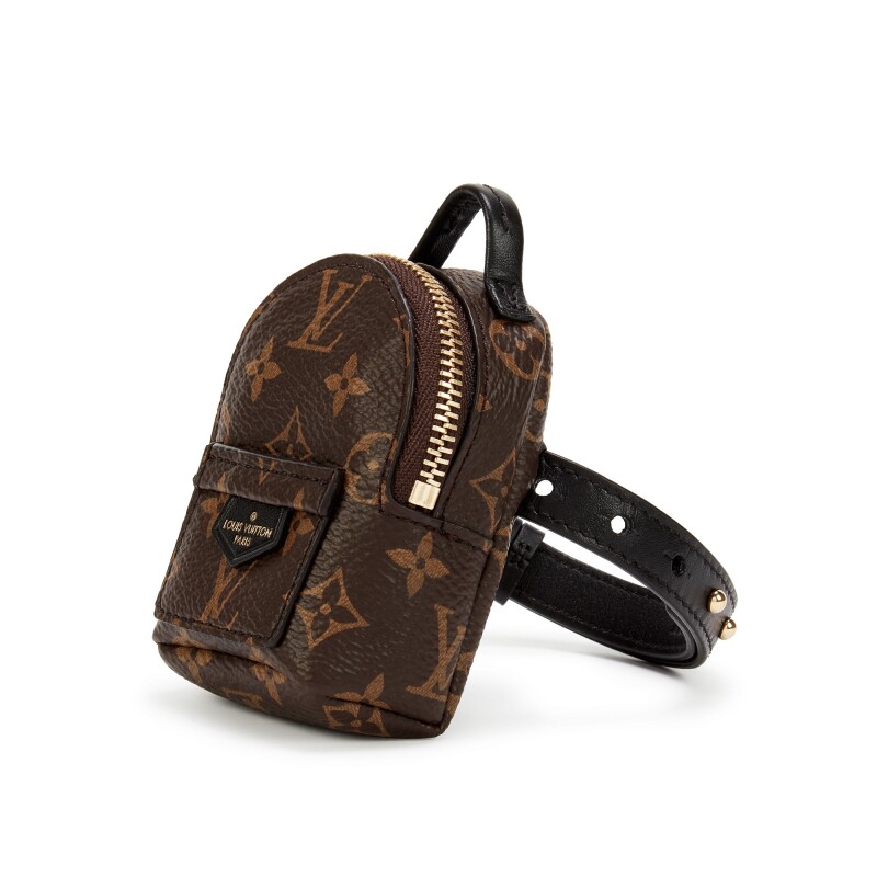 louis vuitton bracelet backpack Palm Springs Mini Brown Monogram transforming a utilitarian staple into an on Louis Vuitton Brown Monogram Coated