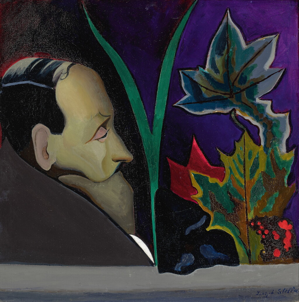 View full screen - View 1 of Lot 75. Untitled (Portrait Profile and Still Life).