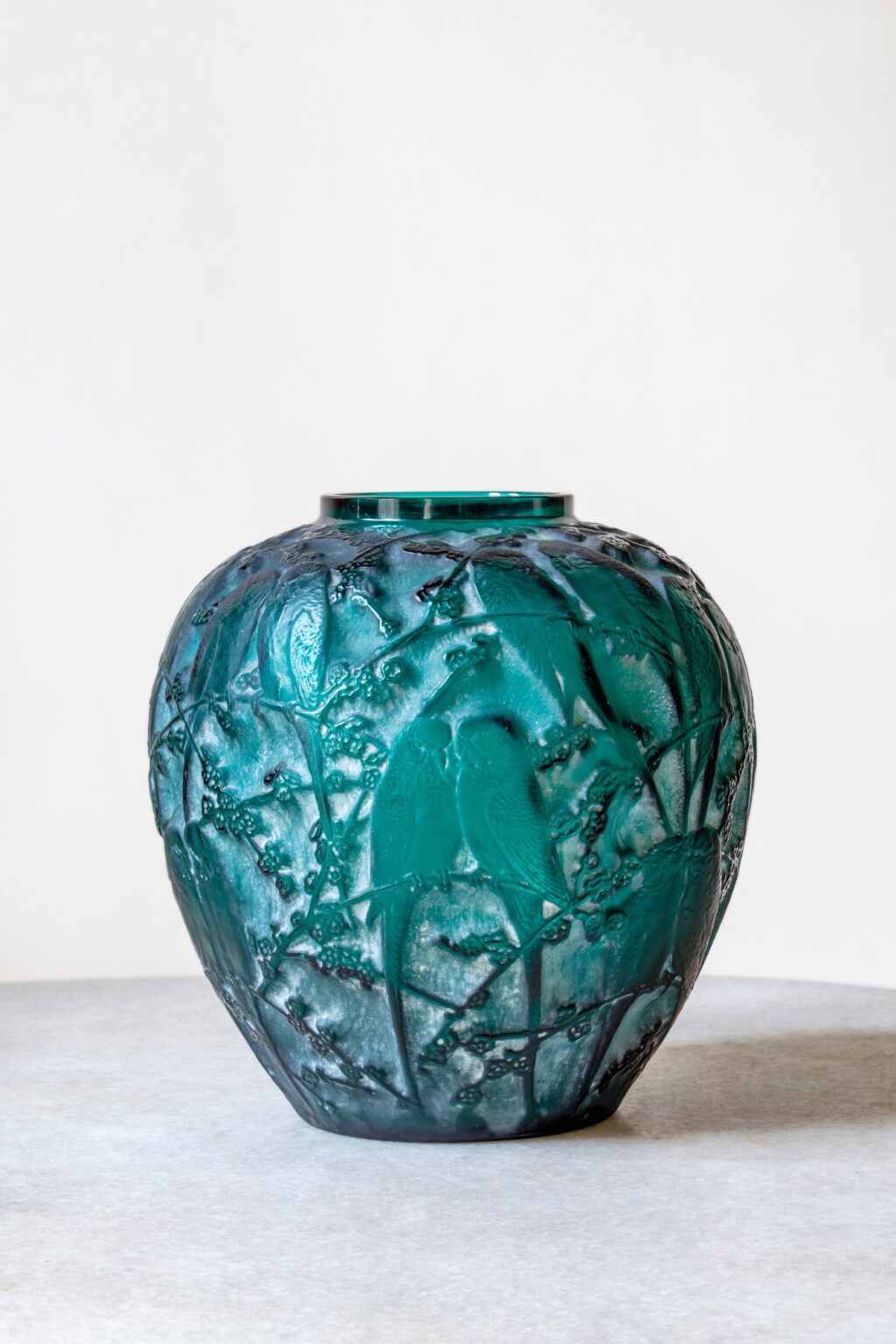 View full screen - View 1 of Lot 326. "Perruches" Vase.