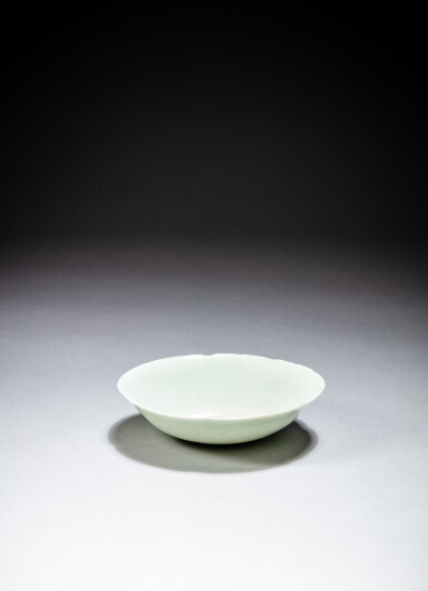 View full screen - View 1 of Lot 36. A Qingbai lobed bowl, Song dynasty | 宋 青白釉葵口淺盌.