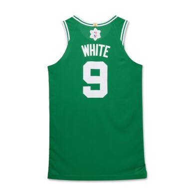 View full screen - View 1 of Lot 22. Derrick White ‘Christmas Day’ Boston Celtics 2023-2024 Game Worn Icon Edition Jersey | Double-Double .