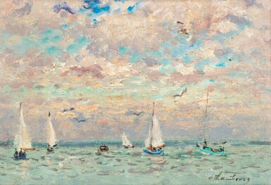 View full screen - View 1 of Lot 200. Pleine mer.