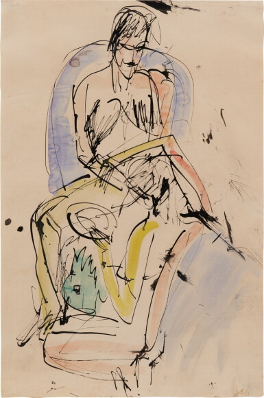 View full screen - View 1 of Lot 175. Siesta der Frauen (Women's Siesta).