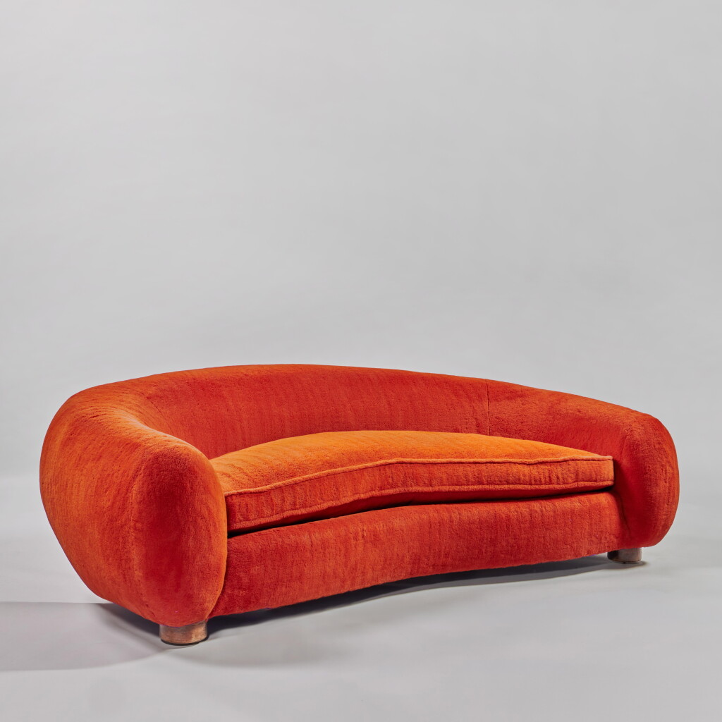 View full screen - View 1 of Lot 35. "Ours Polaire" Sofa.