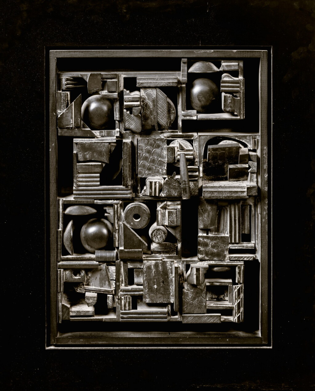 View full screen - View 1 of Lot 517. LOUISE NEVELSON | CITY SPACE SCAPE III.