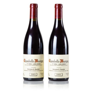 View full screen - View 1 of Lot 203. Chambolle Musigny, Les Cras 2001 Domaine Georges Roumier (2 BT).