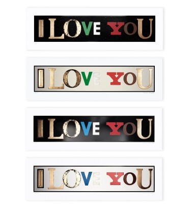 View full screen - View 1 of Lot 17. I Love You (Set).