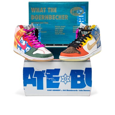 View full screen - View 1 of Lot 1. Nike SB Dunk High ‘What the Doernbecher’ | Size 11.