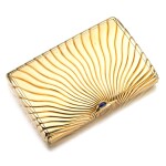 Sapphire cigarette case