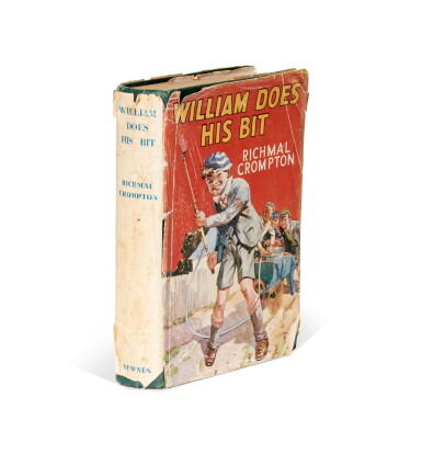 View full screen - View 1 of Lot 22. Richmal Crompton | William Does his Bit, 1941, first edition, presentation copy inscribed.