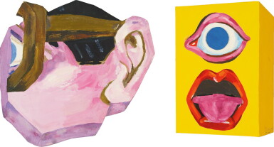 View full screen - View 1 of Lot 151. LEONID SOKOV | PORTRAIT OF VYACHESLAV SOKHRANSKY AND TEASER.
