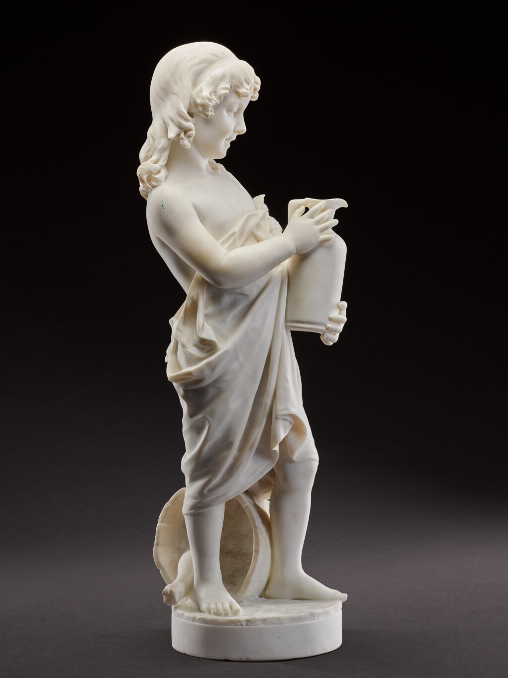 View full screen - View 1 of Lot 406. La Acquaiola (The water bearer).